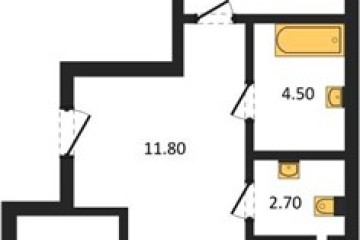Фото №1: 2-комнатная квартира 68 м², 4/14 эт. - Майкоп, мкр. ЖК Звезды,