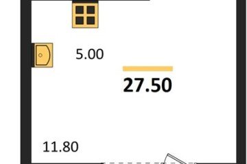 Фото №1: Студия 27 м², 9/14 эт. - Майкоп, мкр. ЖК Звезды,
