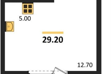 Фото №1: Студия 29 м², 2/13 эт. - Майкоп, мкр. ЖК Звезды,