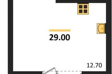 Фото №1: Студия 29 м², 5/13 эт. - Майкоп, мкр. ЖК Звезды,