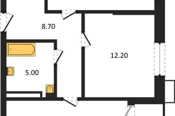 Фото №1: 2-комнатная квартира 63 м², 13/13 эт. - Майкоп, мкр. ЖК Звезды,