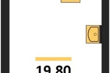 Фото №1: Студия 19 м², 1/16 эт. - Краснодар, мкр. жилой комплекс Самолёт-6,