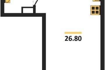 Фото №1: Студия 26 м², 13/16 эт. - Краснодар, мкр. Догма Парк,