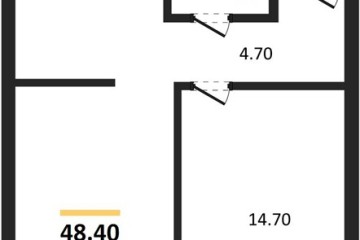 Фото №1: 1-комнатная квартира 48 м², 2/16 эт. - Краснодар, мкр. Догма Парк, ул. Марины Цветаевой, 35