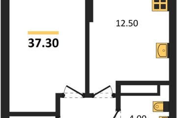 Фото №1: 1-комнатная квартира 37 м², 13/16 эт. - Краснодар, мкр. Догма Парк, ул. Марины Цветаевой, 35