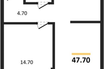 Фото №1: 1-комнатная квартира 47 м², 13/16 эт. - Краснодар, мкр. Догма Парк, ул. Марины Цветаевой, 36