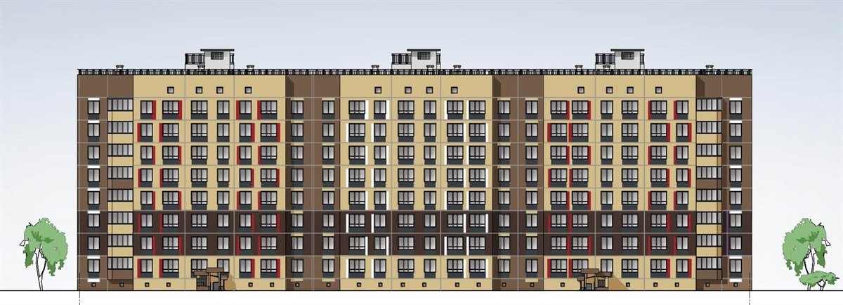Фото №4: 3-комнатная квартира 77&nbsp;м², 2/8&nbsp;эт. - Берёзовый, Прикубанский внутригородской округ, мкр. жилой комплекс Молодёжный-2, ул. имени Профессора Малигонова, 42/2к1