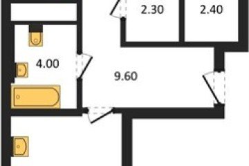 Фото №1: 2-комнатная квартира 67 м², 6/18 эт. - Краснодар, мкр. квартал Самолёт 7,