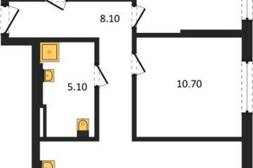 Фото №1: 2-комнатная квартира 68 м², 2/18 эт. - Краснодар, мкр. квартал Самолёт 7,