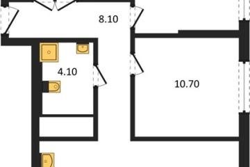 Фото №1: 2-комнатная квартира 67 м², 16/18 эт. - Краснодар, мкр. квартал Самолёт 7,