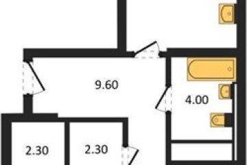 Фото №1: 2-комнатная квартира 67 м², 8/18 эт. - Краснодар, мкр. квартал Самолёт 7,