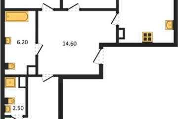 Фото №1: 3-комнатная квартира 93&nbsp;м², 2/9&nbsp;эт. - Краснодар, мкр. Парк Победы, 