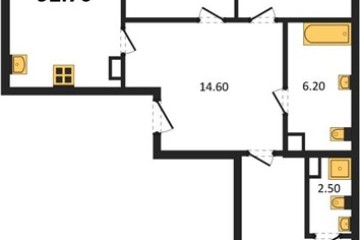 Фото №1: 3-комнатная квартира 92 м², 4/9 эт. - Краснодар, мкр. Парк Победы,