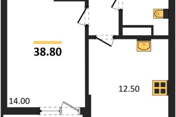 Фото №1: 1-комнатная квартира 38 м², 4/18 эт. - Краснодар, мкр. Прикубанский внутригородской округ,