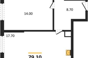 Фото №1: 2-комнатная квартира 79 м², 4/18 эт. - Краснодар, мкр. Прикубанский внутригородской округ,