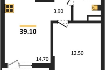 Фото №1: 1-комнатная квартира 39 м², 4/18 эт. - Краснодар, мкр. Прикубанский внутригородской округ,