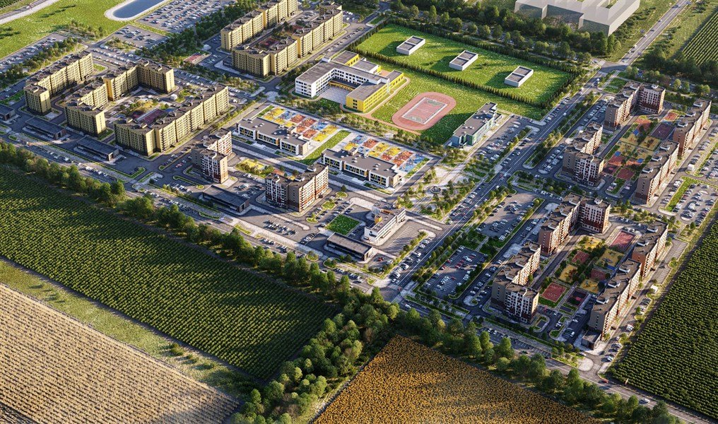Фото №3: 1-комнатная квартира 37&nbsp;м², 1/8&nbsp;эт. - Берёзовый, Прикубанский внутригородской округ, мкр. жилой комплекс Молодёжный-2
