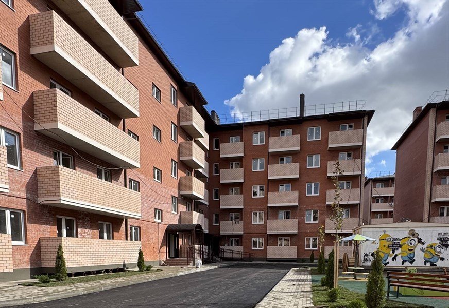 Фото №2: 3-комнатная квартира 60&nbsp;м², 3/5&nbsp;эт. - Новая Адыгея, мкр. ЖК Дарград, ул. Тургеневское шоссе, 33/4к50