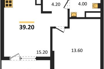 Фото №1: 1-комнатная квартира 41 м², 18/18 эт. - Краснодар, мкр. ЖК Первое Место, ул. Виктора Казанцева, 1.2лит1