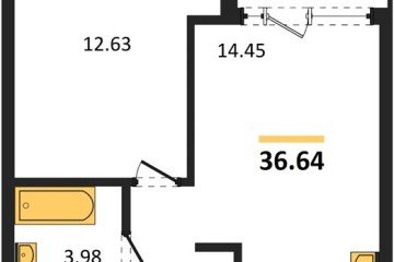 Фото №1: 1-комнатная квартира 38 м², 15/16 эт. - Краснодар, мкр. жилой квартал Патрики,