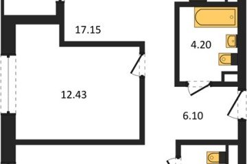 Фото №1: 2-комнатная квартира 63 м², 11/16 эт. - Краснодар, мкр. жилой квартал Патрики,