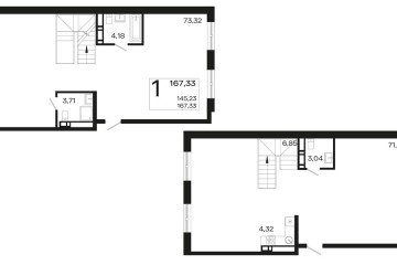 Фото №1: 2-комнатная квартира 160 м², 15/16 эт. - Краснодар, мкр. жилой квартал Патрики,