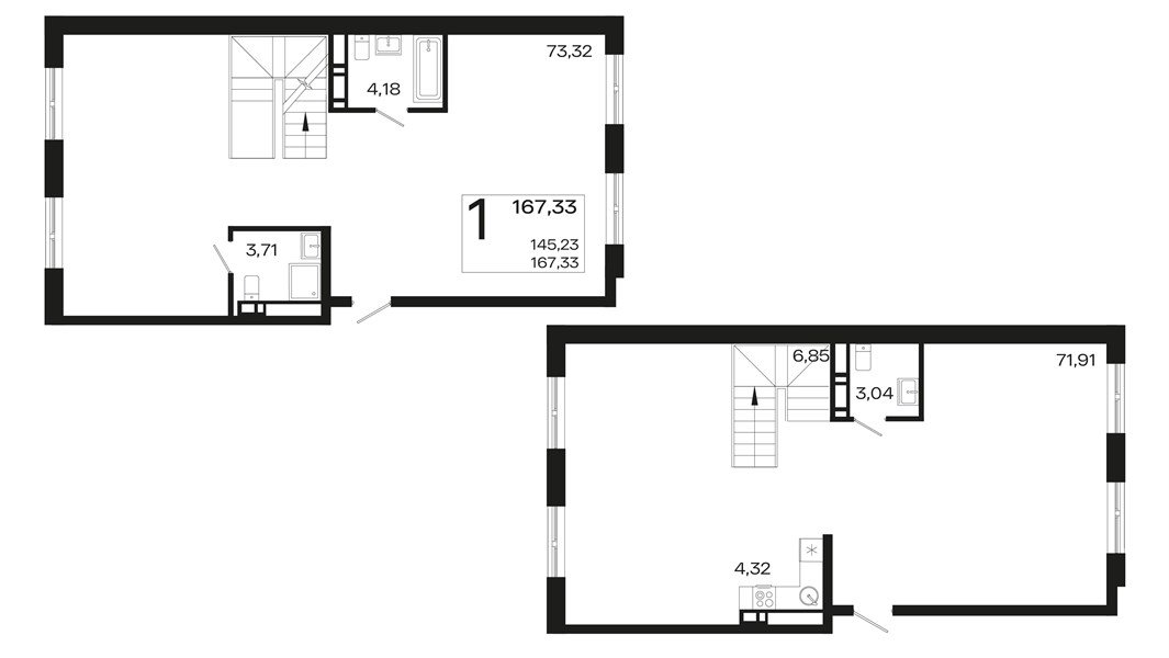 Фото №1: 2-комнатная квартира 160&nbsp;м², 15/16&nbsp;эт. - Краснодар, Карасунский внутригородской округ, Хлопчато-бумажный Комбинат, мкр. жилой квартал Патрики