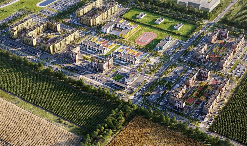 Фото №3: 2-комнатная квартира 44&nbsp;м², 7/8&nbsp;эт. - Берёзовый, Прикубанский внутригородской округ, мкр. жилой комплекс Молодёжный-2, ул. имени Профессора Малигонова, 42/3