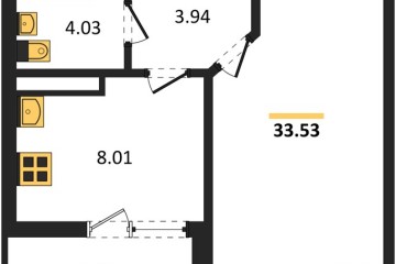 Фото №1: 1-комнатная квартира 33&nbsp;м², 6/18&nbsp;эт. - Краснодар, мкр. ЖК Архитектор, 