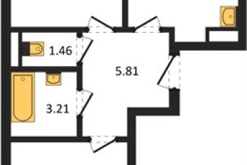 Фото №1: 2-комнатная квартира 59 м², 5/18 эт. - Краснодар, мкр. жилой комплекс Архитектор,