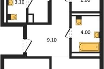 Фото №1: 3-комнатная квартира 81 м², 3/18 эт. - Краснодар, мкр. ЖК Грейд,