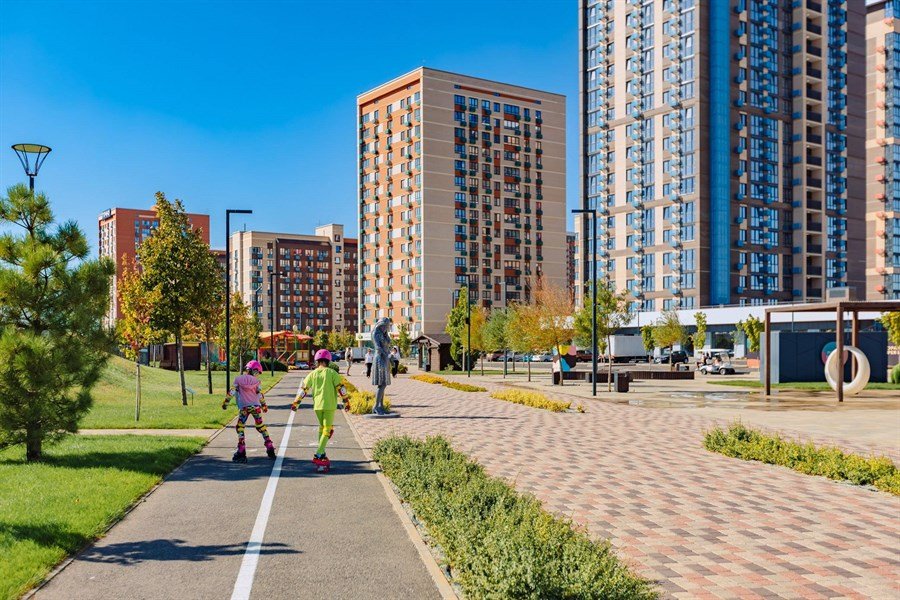 Фото №7: 2-комнатная квартира 71&nbsp;м², 16/18&nbsp;эт. - Знаменский, Карасунский внутригородской округ, мкр. Родные Просторы