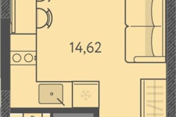 Фото №1: Студия 20 м², 7/18 эт. - Краснодар, мкр. ЖК Тёплые Края,