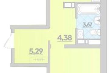 Фото №1: 1-комнатная квартира 44 м², 8/9 эт. - Майкоп,