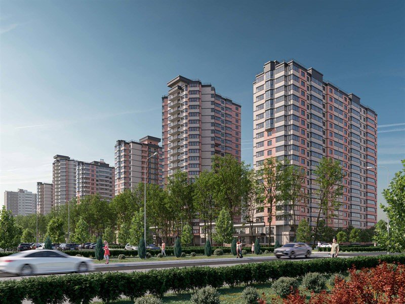 Фото №2: 3-комнатная квартира 87&nbsp;м², 11/18&nbsp;эт. - Краснодар, Прикубанский внутригородской округ, ЖК Бауинвест, мкр. ЖК Парк у Дома, ул. Героев-Разведчиков, 11к2