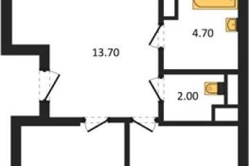 Фото №1: 3-комнатная квартира 88 м², 17/18 эт. - Краснодар, мкр. ЖК Парк у Дома, ул. Героев-Разведчиков, 11к2