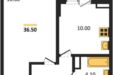 Фото №1: 1-комнатная квартира 36 м², 7/18 эт. - Краснодар, мкр. ЖК Парк у Дома, ул. Героев-Разведчиков, 11к2