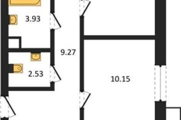 Фото №1: 3-комнатная квартира 73 м², 2/18 эт. - Знаменский, мкр. Родные Просторы,