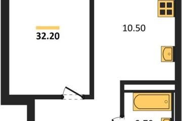 Фото №1: 1-комнатная квартира 32 м², 11/18 эт. - Краснодар, мкр. Прикубанский внутригородской округ,