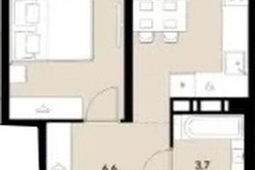Фото №1: 1-комнатная квартира 32 м², 12/18 эт. - Краснодар, мкр. Прикубанский внутригородской округ,