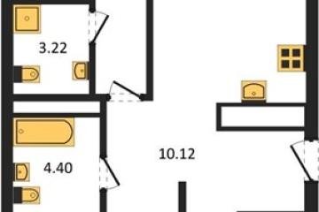 Фото №1: 2-комнатная квартира 68 м², 15/18 эт. - Краснодар, мкр. жилой квартал Патрики,