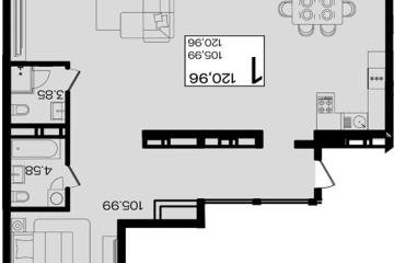 Фото №1: 1-комнатная квартира 120 м², 16/18 эт. - Краснодар, мкр. жилой квартал Патрики,