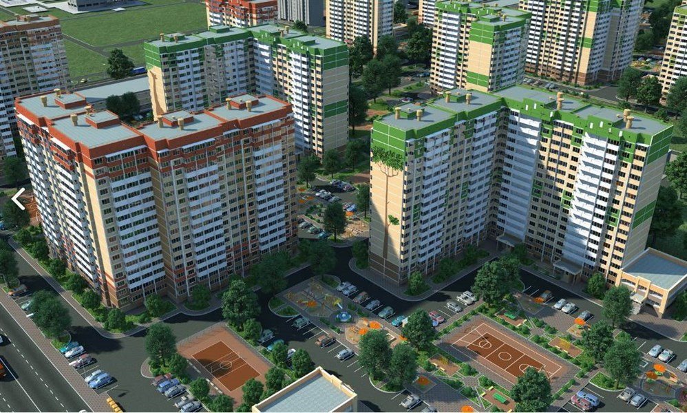 Фото №7: 1-комнатная квартира 38&nbsp;м², 12/16&nbsp;эт. - Краснодар, Прикубанский внутригородской округ, Восточный, мкр. жилой комплекс Квартал № 6