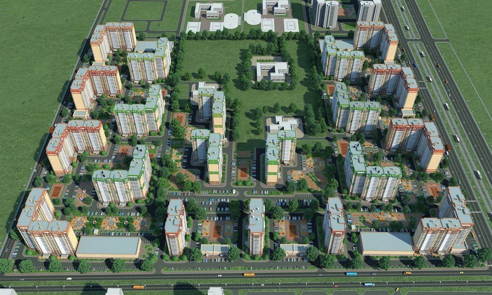Фото №5: 1-комнатная квартира 38&nbsp;м², 6/16&nbsp;эт. - Краснодар, Прикубанский внутригородской округ, Восточный, мкр. жилой комплекс Квартал № 6
