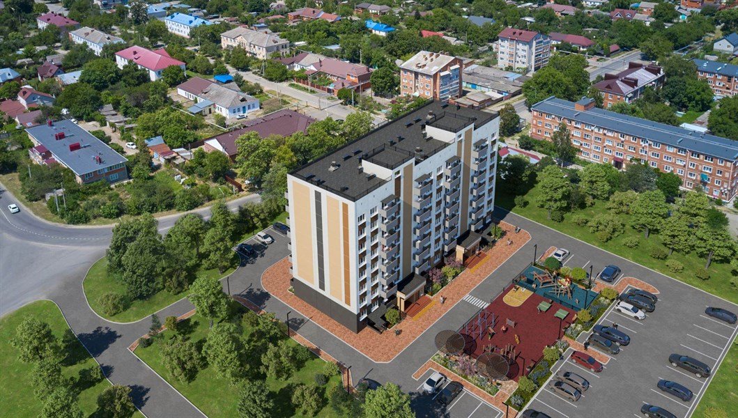 Фото №2: 1-комнатная квартира 40&nbsp;м², 3/8&nbsp;эт. - Лабинск, мкр. ЖК Первый, ул. Калинина, 309
