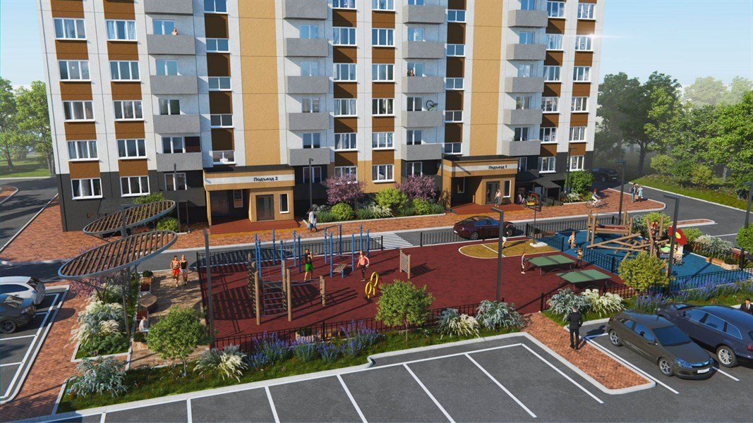 Фото №4: 2-комнатная квартира 57&nbsp;м², 4/8&nbsp;эт. - Лабинск, мкр. ЖК Первый, ул. Калинина, 309