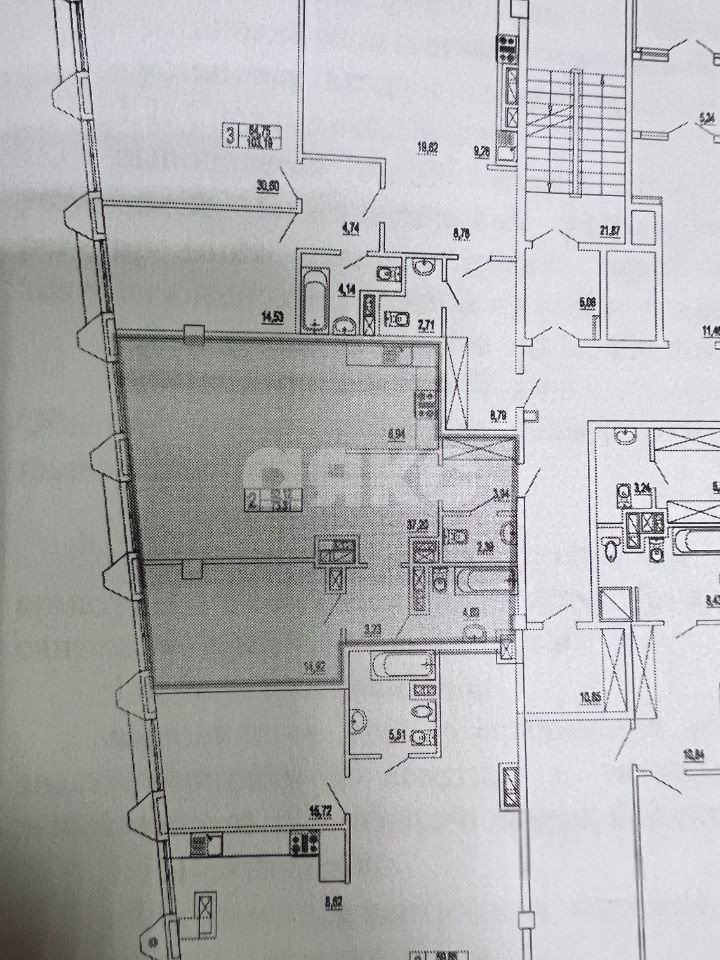 Фото №4: 2-комнатная квартира 77 м² - Ростов-на-Дону, Богатяновка, ул. Береговая, 55А