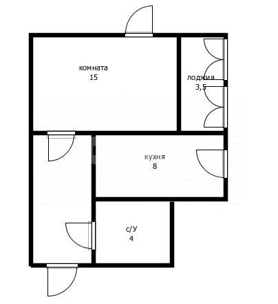 Фото №16: Апартаменты 34 м² - Анапа, пр-кт Пионерский, 57к3