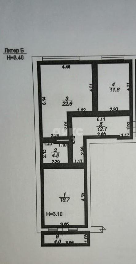 Фото №20: 2-комнатная квартира 71 м² - Анапа, ул. Ленина, 60