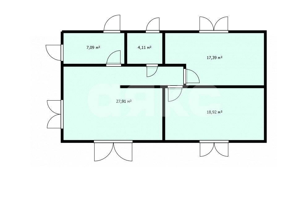 Фото №10: Дом 90 м² + 4.85 сот. - Пятихатки, ул. Дружбы